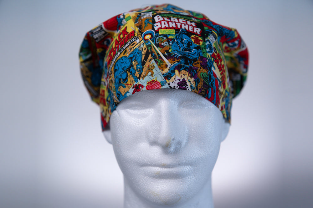 Marvel Comics Black Panther Hattie Style Surgical Hat