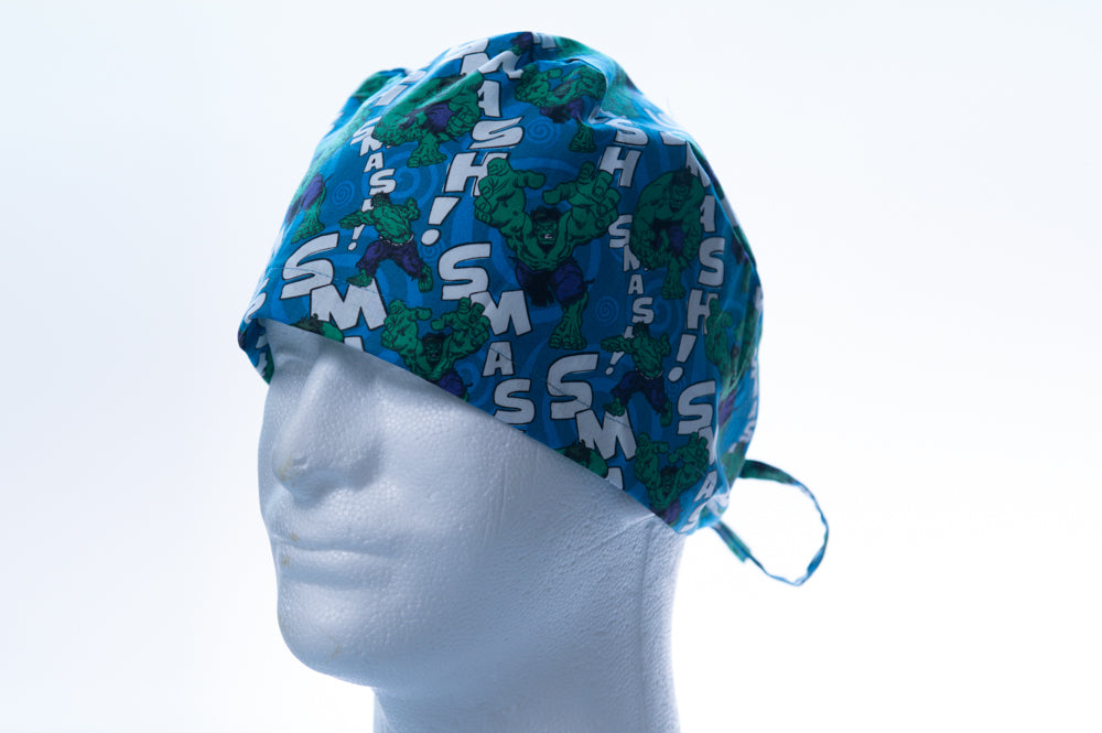 Marvel's Hulk Smash Classic Style Surgical Hat