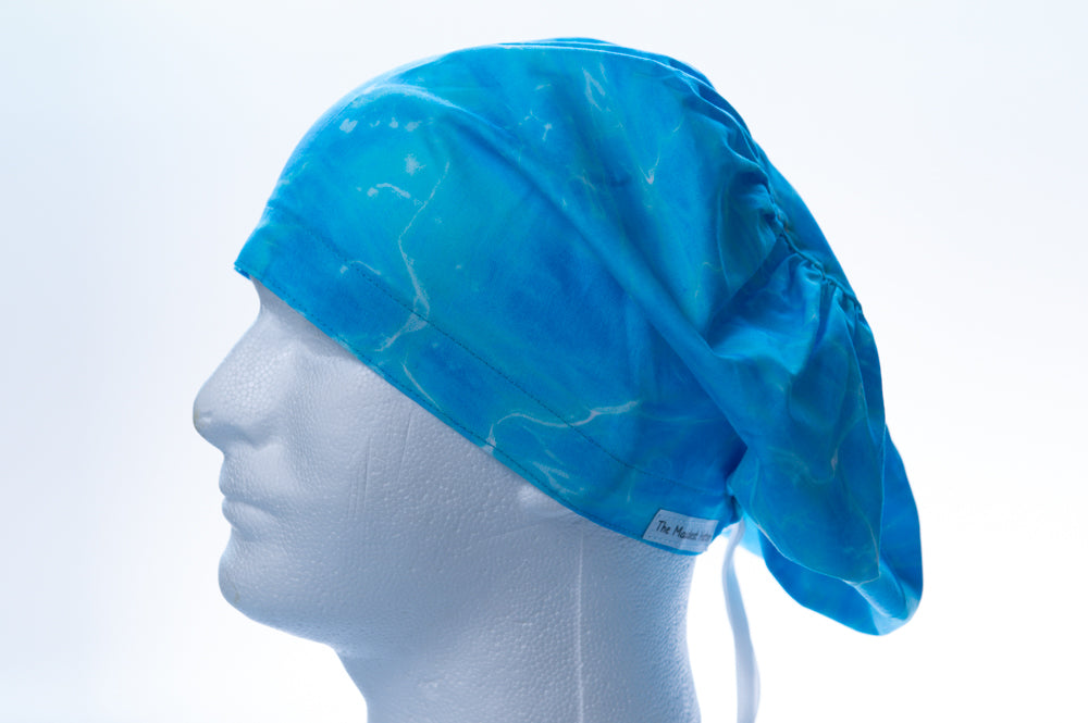 Lovely Blue Waters Hattie Style Surgical Hat