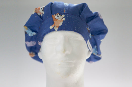 Bluey and Friends Bouffant Style Surgical Hat