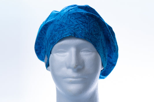 Blue Branches Hattie Style Surgical Hat