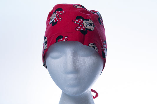 Disney's Minnie in Red Classic Style Surgical Hat