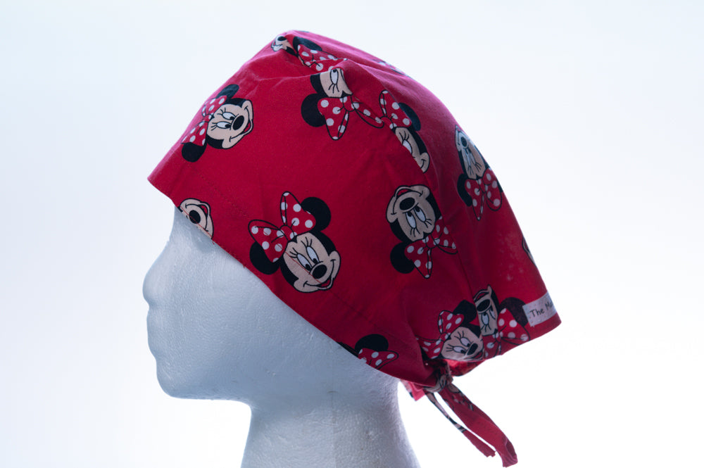 Disney's Minnie in Red Classic Style Surgical Hat