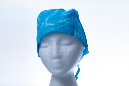 Lovely Blue Waters Classic Style Surgical Hat