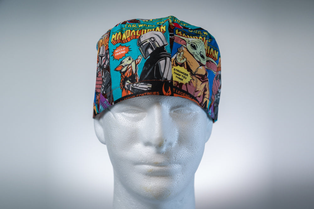 Star Wars Mandalorian Classic Style Surgical Hat