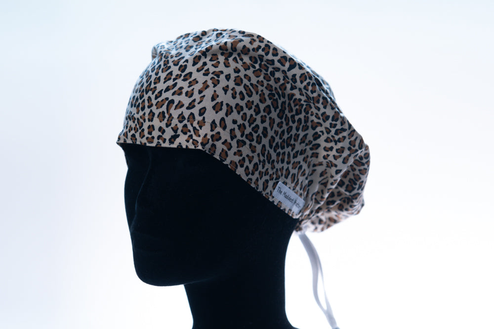 Leopard Print Sprite Style Surgical Hat