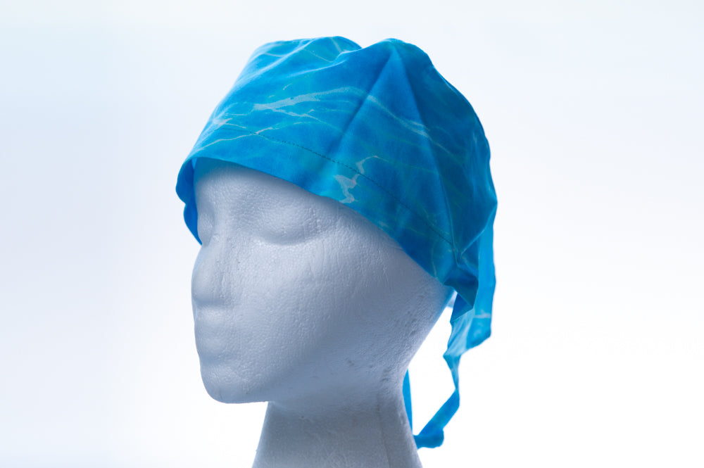 Lovely Blue Waters Classic Style Surgical Hat