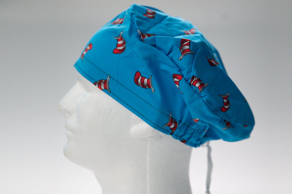 The Cat in the Hat Sprite Style Surgical Hat