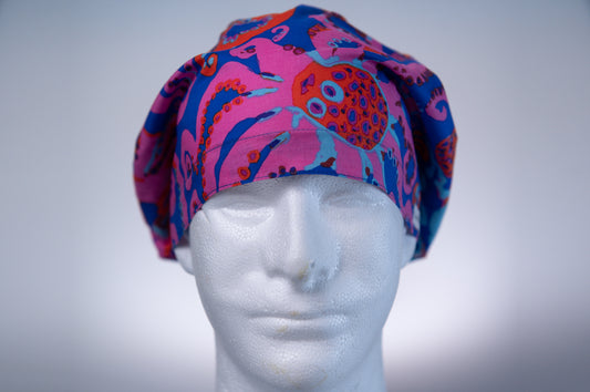 Octopus Madness Hattie Style Surgical Hat