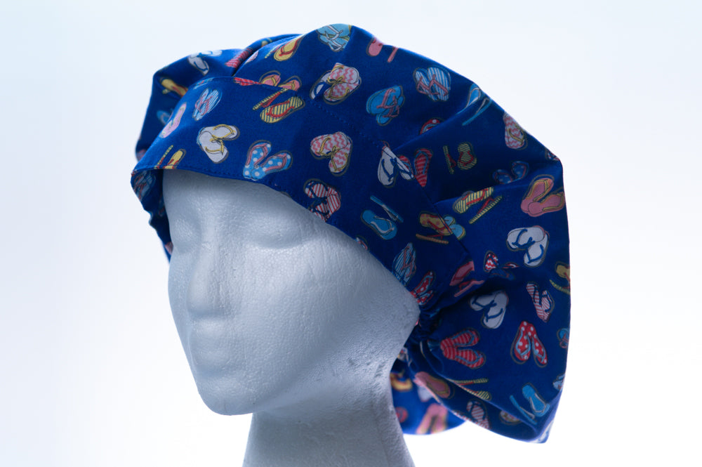 Flip Flop Frenzy Bouffant Style Surgical Hat