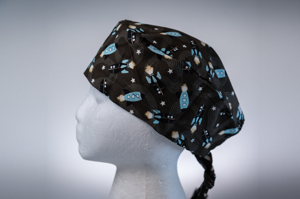 Spaceship Classic Style Surgical Hat