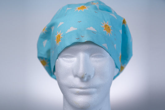 Blue Sky Sunshine Hattie Style Surgical Hat