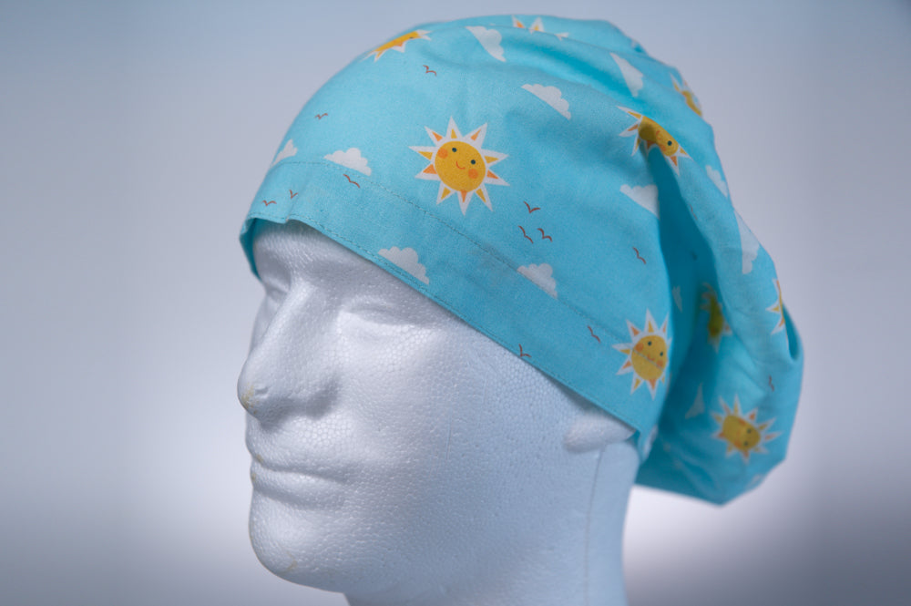 Blue Sky Sunshine Hattie Style Surgical Hat