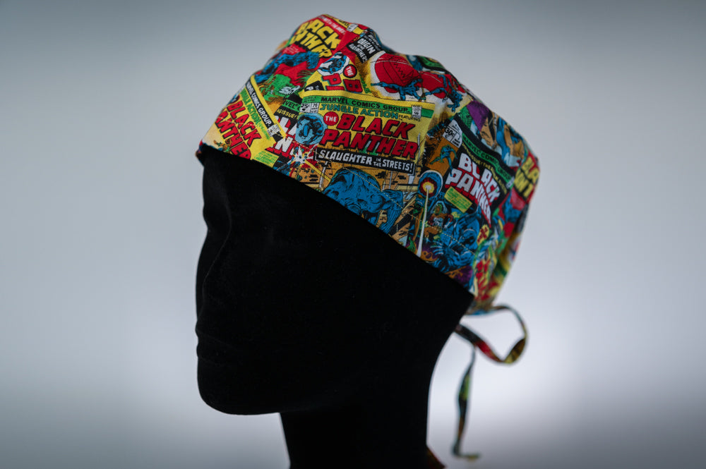 Marvel Comics Black Panther Classic Style Surgical Hat