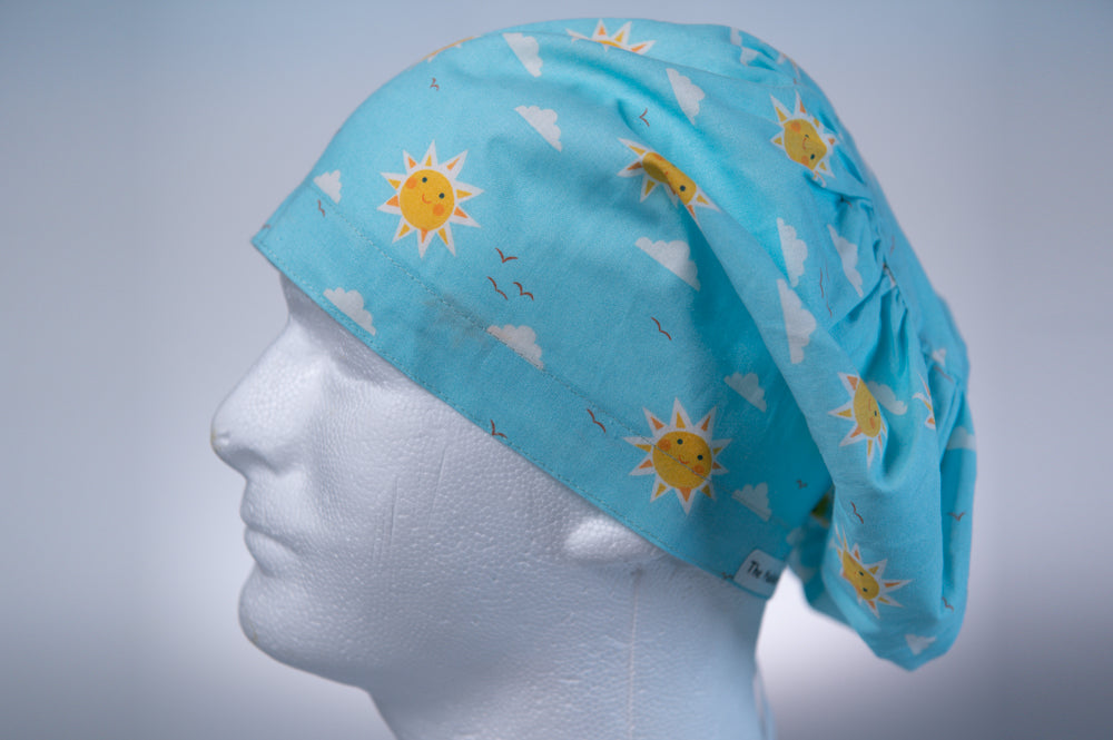 Blue Sky Sunshine Hattie Style Surgical Hat