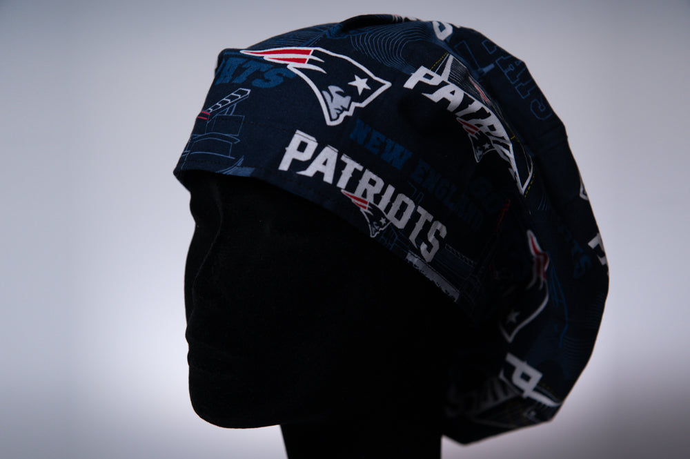 New England Patriots Stadium Fabric Hattie Style Surgical Hat