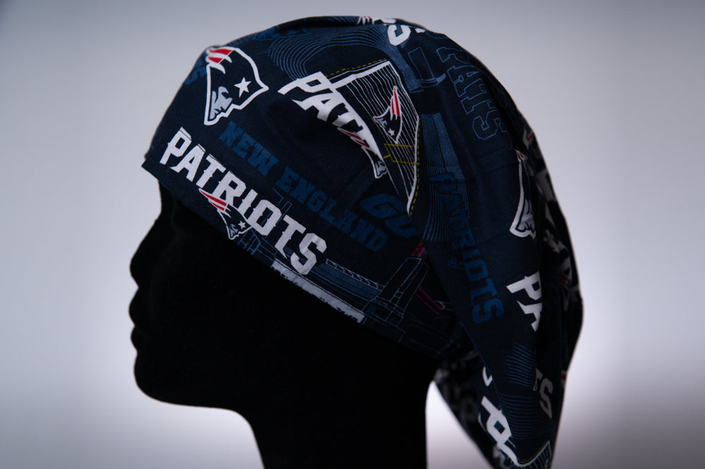 New England Patriots Stadium Fabric Hattie Style Surgical Hat