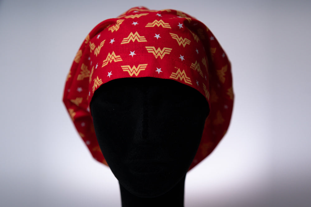 Wonder Woman Hattie Style Surgical Hat