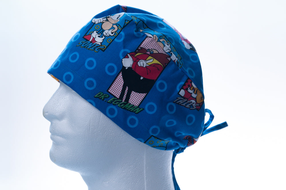 Sonic the Hedgehog Classic Style Surgical Hat