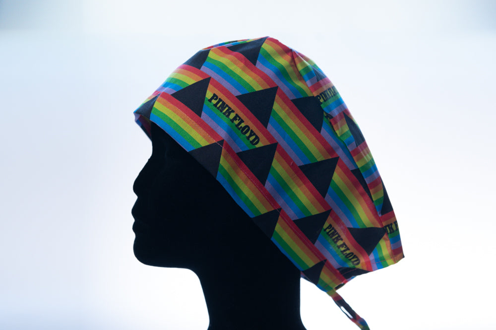 Pink Floyd Dark Side Rainbow Classic Surgical Style Hat