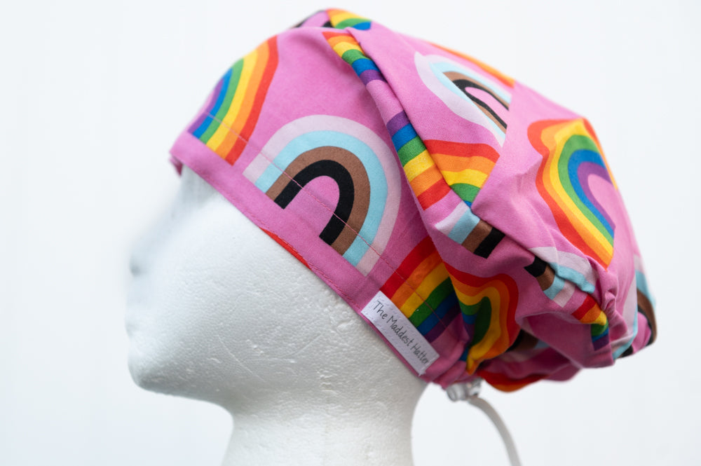 LGBTQ Pride Rainbow Sprite Style Surgical Hat