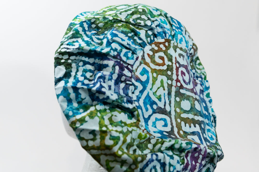 Beauty of a Batik Hattie Style Surgical Hat