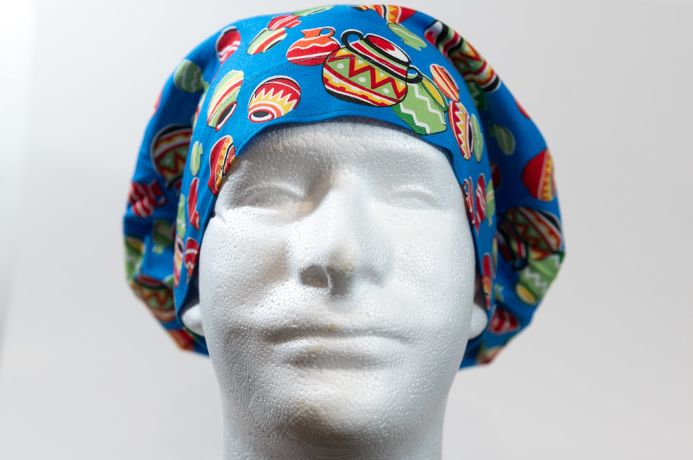 Colorful Vases Hattie Style Surgical Hat