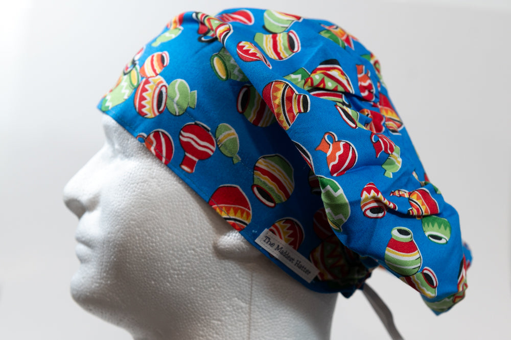 Colorful Vases Hattie Style Surgical Hat