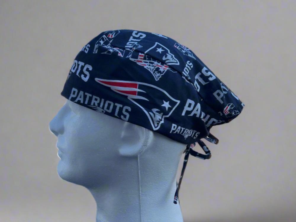 Patriotic New England Patriots Classic Style Surgical Hat