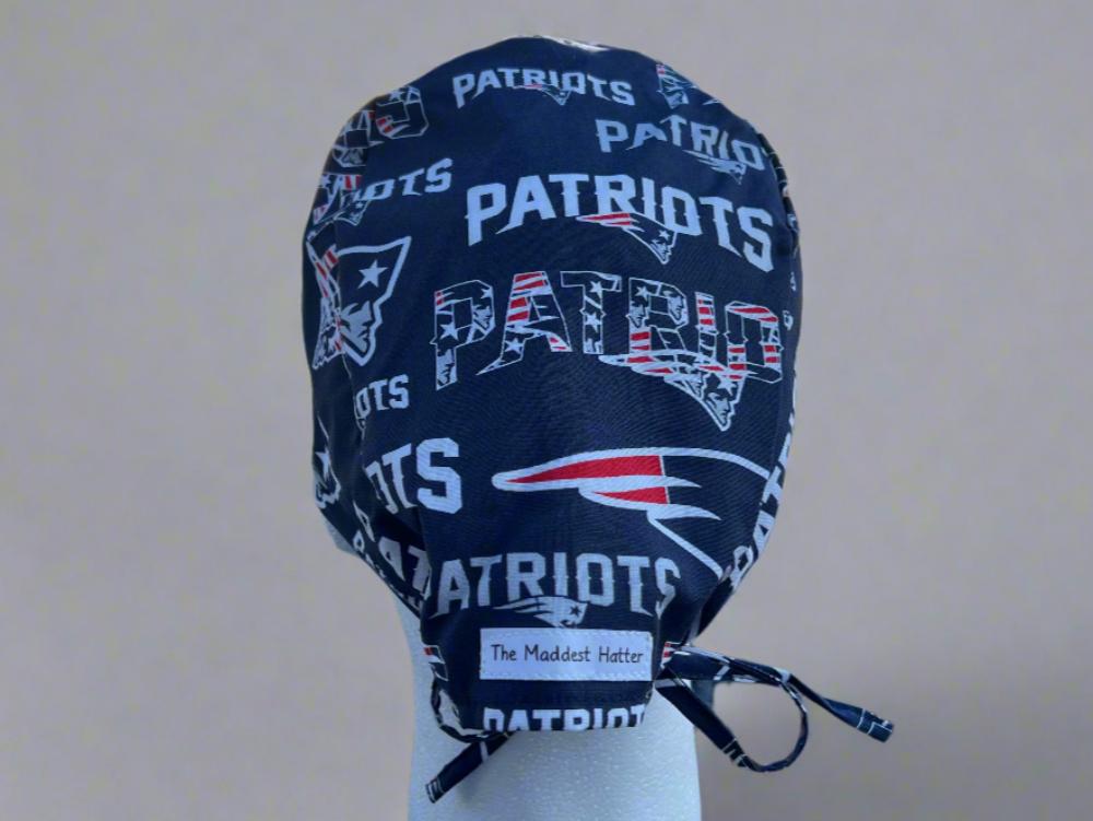 Patriotic New England Patriots Classic Style Surgical Hat