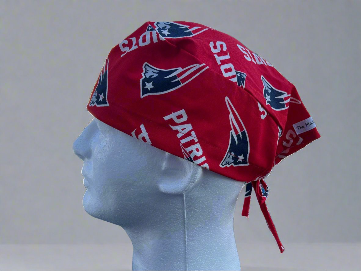 Red Patriots Classic Style Surgical Hat