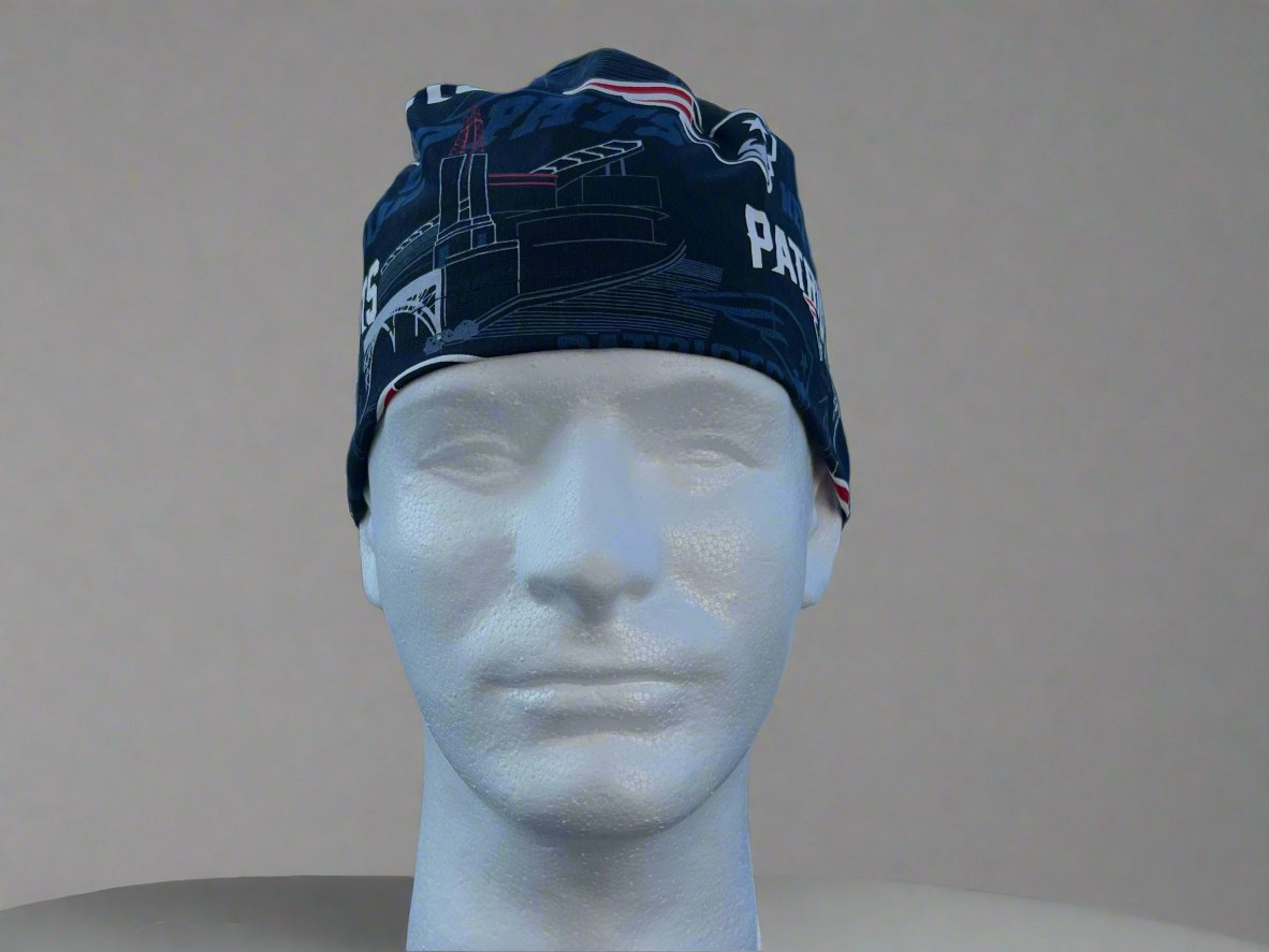 New England Patriots Stadium Fabric Classic Style Surgical Hat