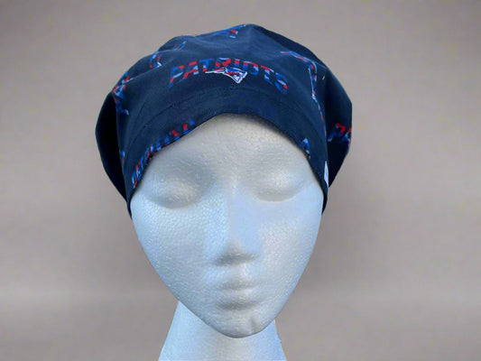 New England Patriots Navy Camo Sprite Style Surgical Hat