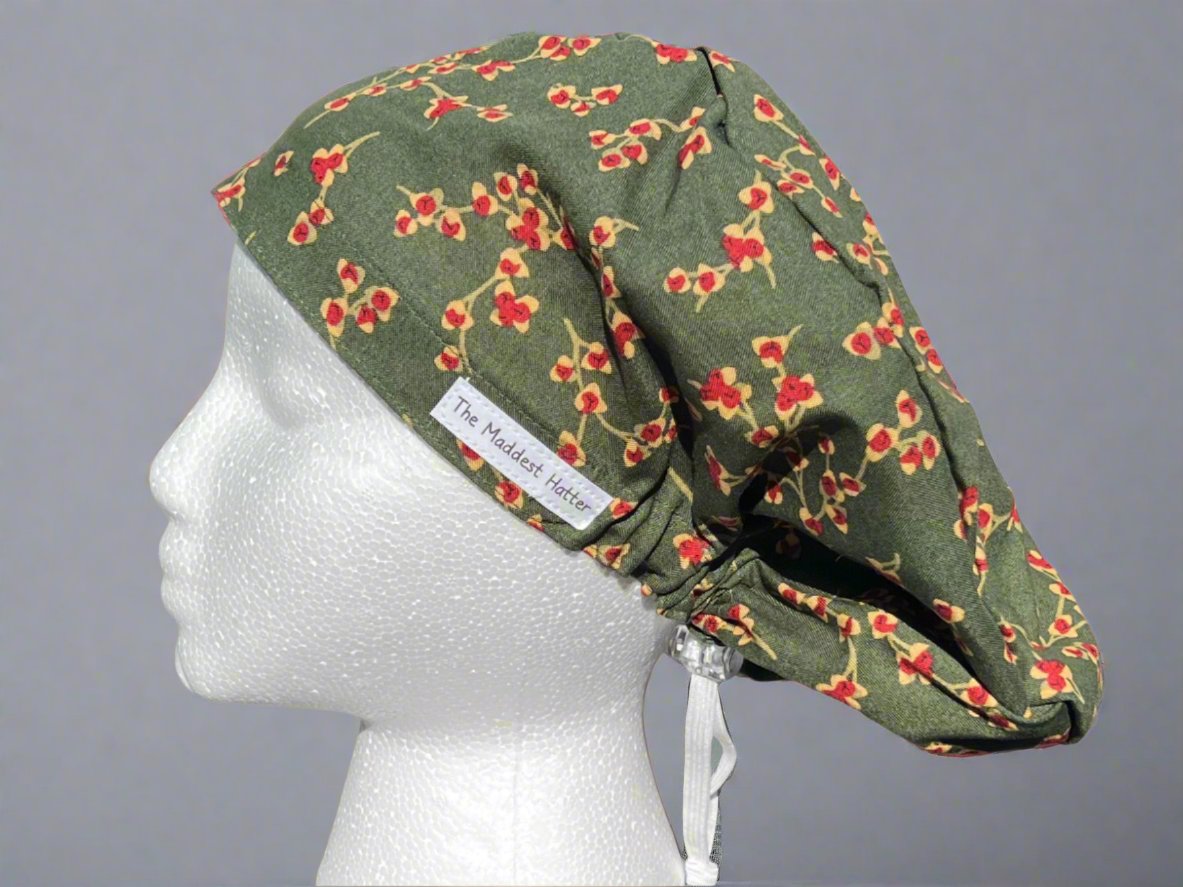 Autumn Berries Sprite Style Surgical Hat