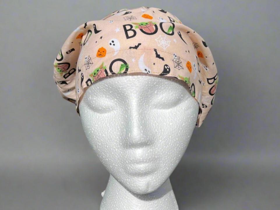 Baby Yoda Boo Hattie Style Surgical Hat