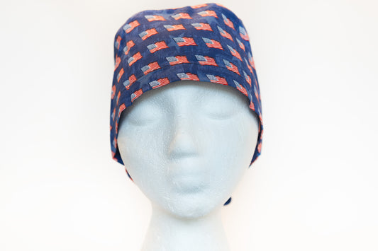 American Flag Classic Style Surgical Hat