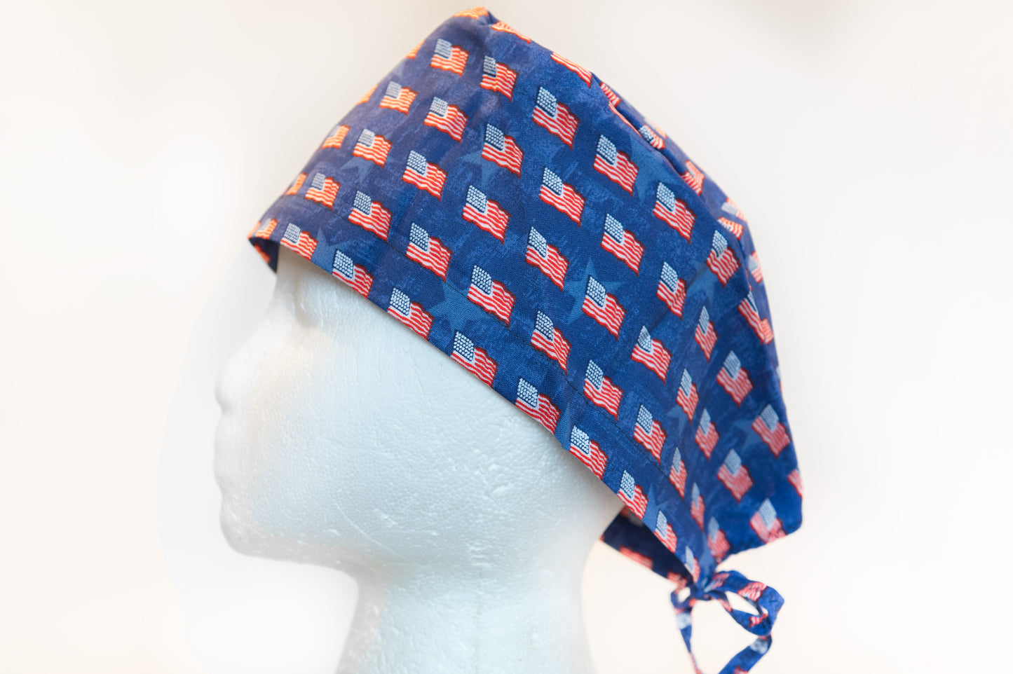 American Flag Classic Style Surgical Hat