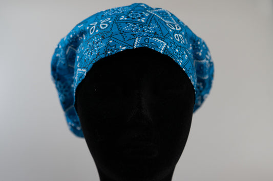 Blue Bandana Sprite Style Surgical Hat