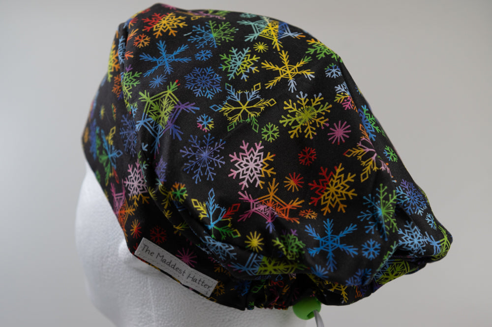 Rainbow Snow Sprite Style Surgical Hat