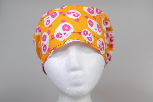 Orange Panda Sprite Style Surgical Hat