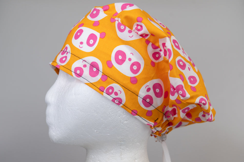 Orange Panda Sprite Style Surgical Hat