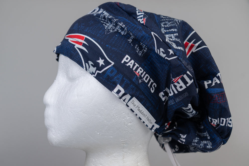 Lets Go Pats! Sprite Style Surgical Hat