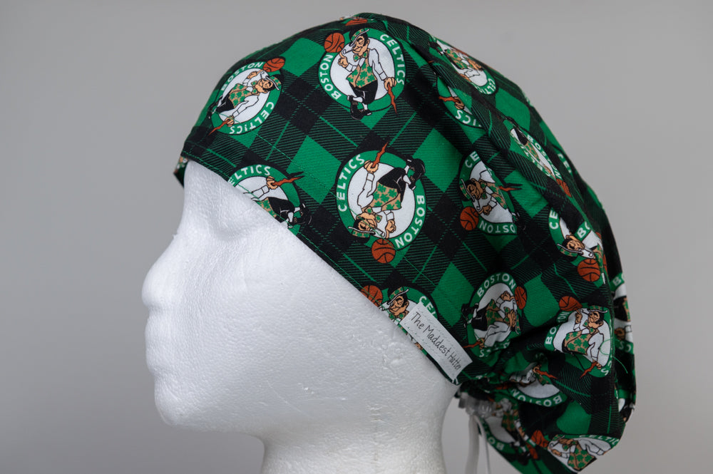 Celtics Logo Sprite Style Surgical Hat