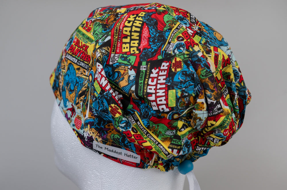 Marvel Comics Black Panther Sprite Style Surgical Hat