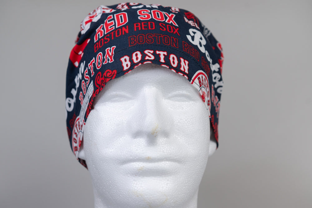 Large Letter Red Sox Sprite Style Surgical Hat