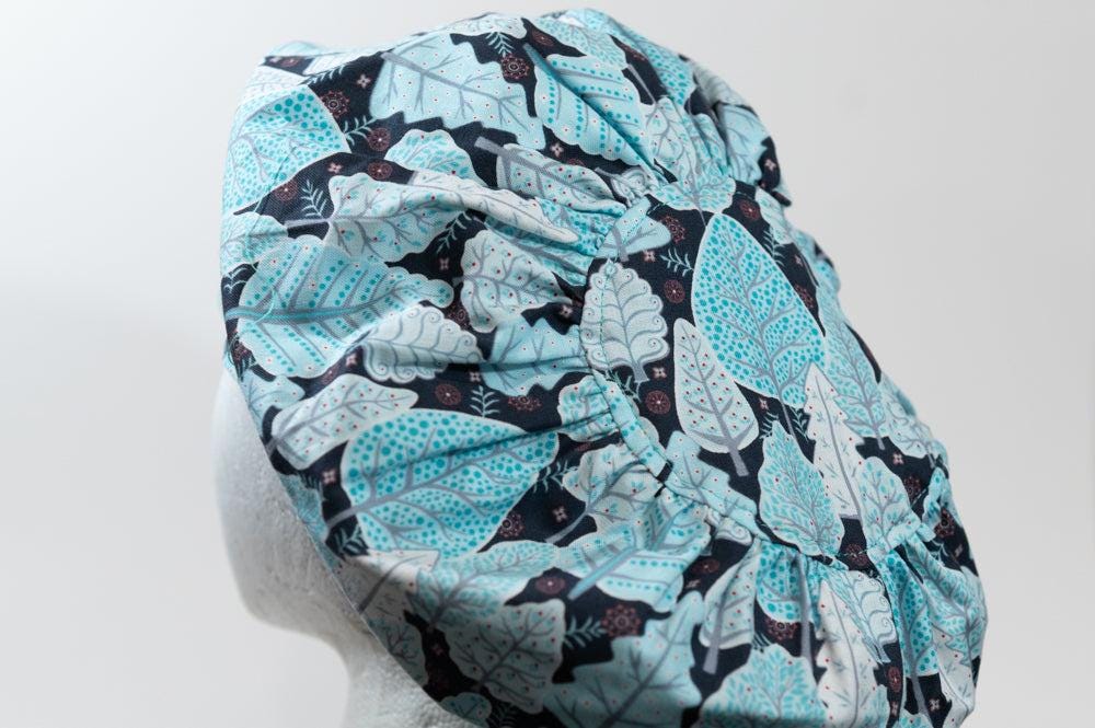 Winter Trees Hattie Style Surgical Hat