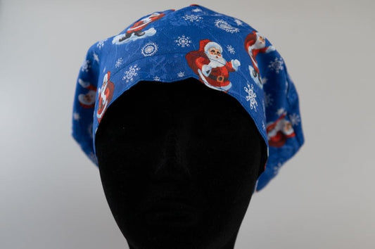 Santa is coming to town Blue Sprite Style Surgical Hat